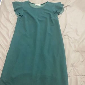 Green dress